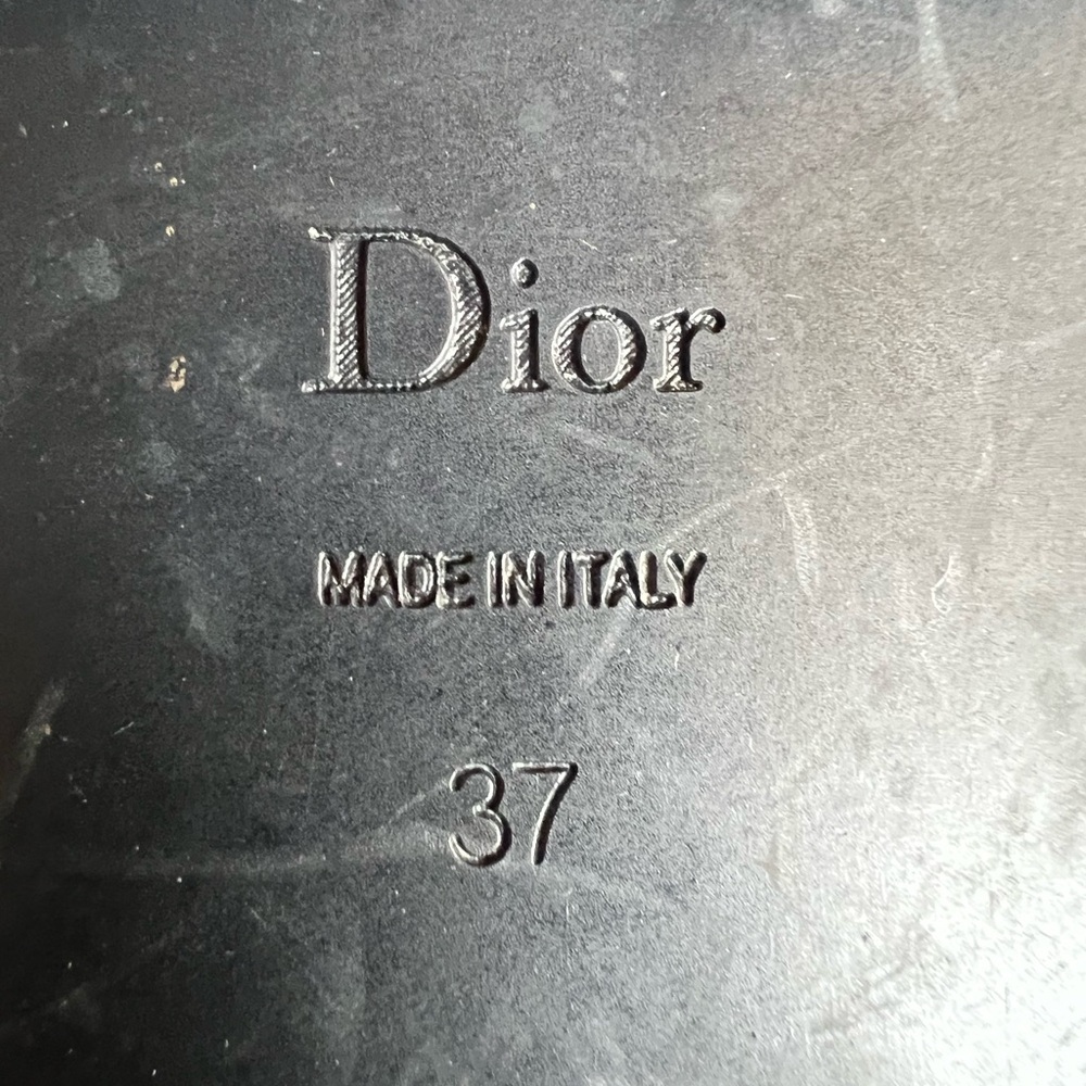 Dior Blue Patent Leather Boots - Picture 6 of 7